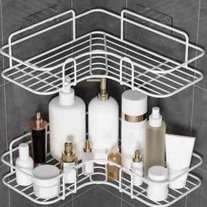 1pc Wall Mounted Bathroom Storage Rack